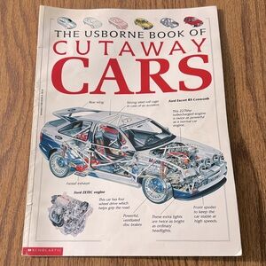 The Usborne Book Of Cutaway Cars